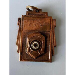 Vintage copper archery medal 1970's ?